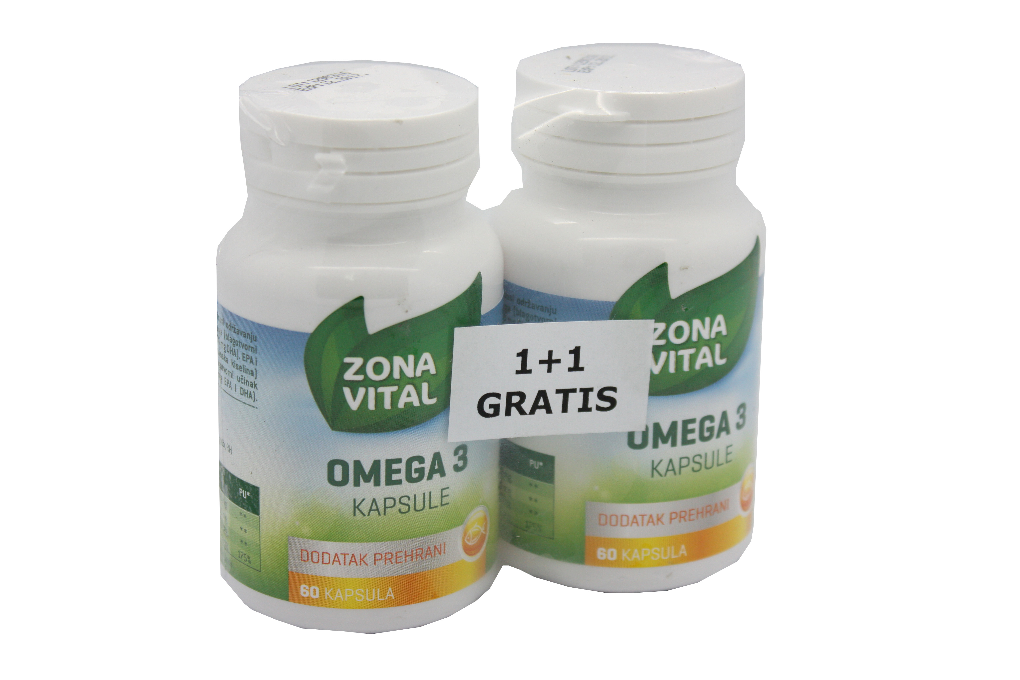 ZONA VITAL OMEGA 3 KAPSULE 1+1 GRATIS
