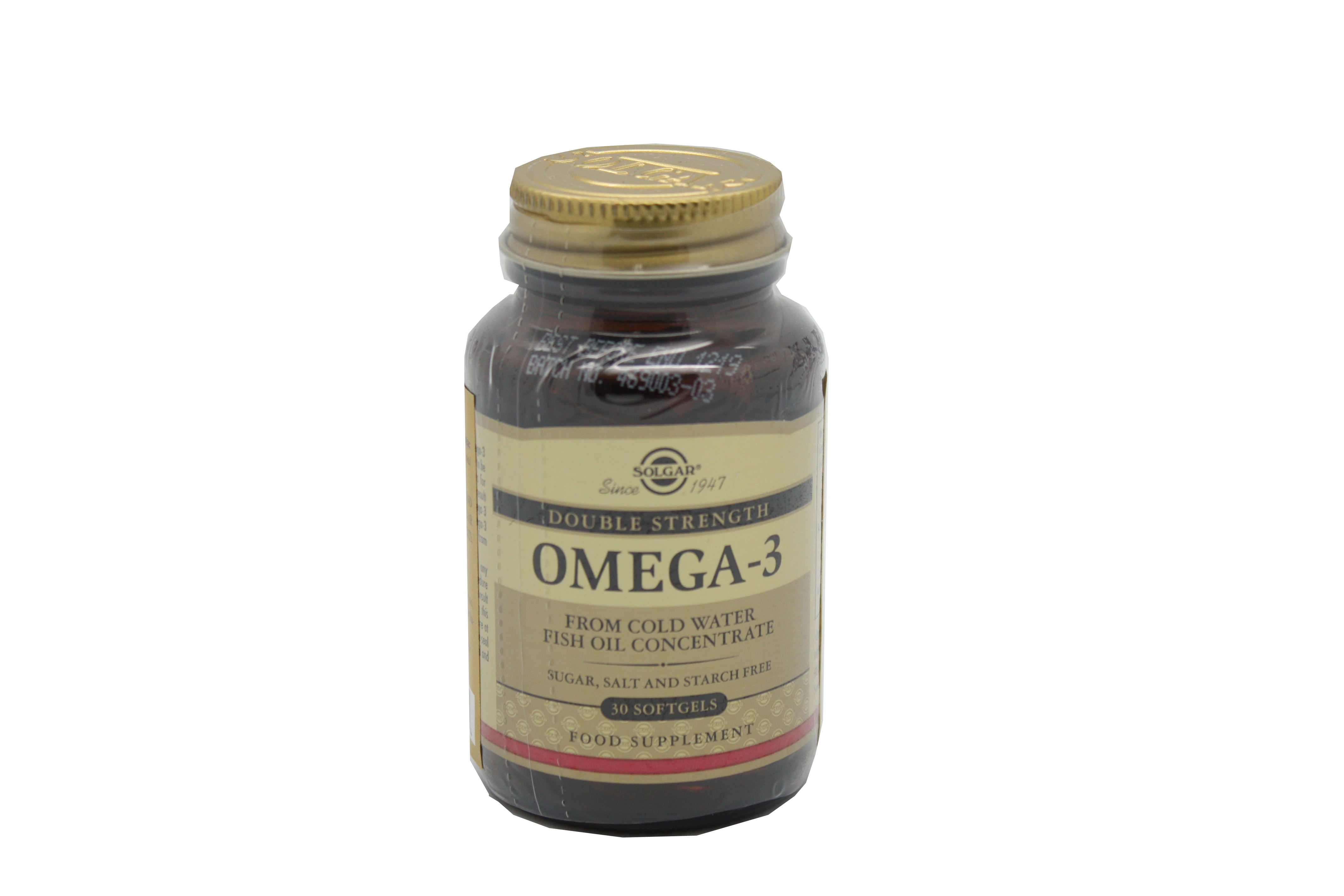 SOLGAR OMEGA3 DOUBLE STRENGTH KAPSULE A30