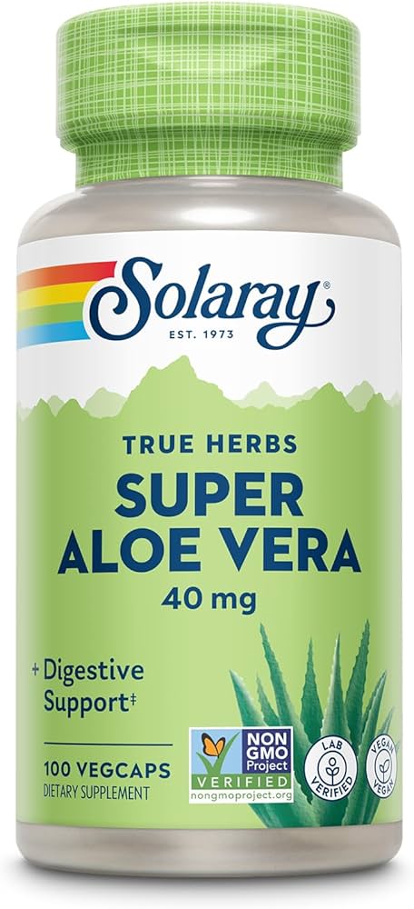 Solaray Super Aloe Vera 40 mg 100 kapsula