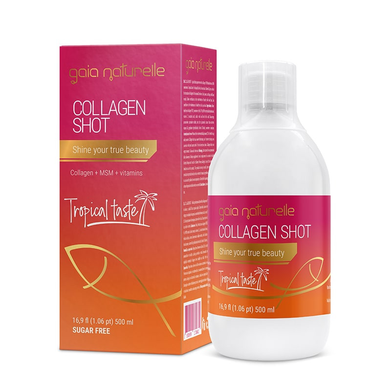 Gaia Naturelle Collagen shot Tropical 500 ml